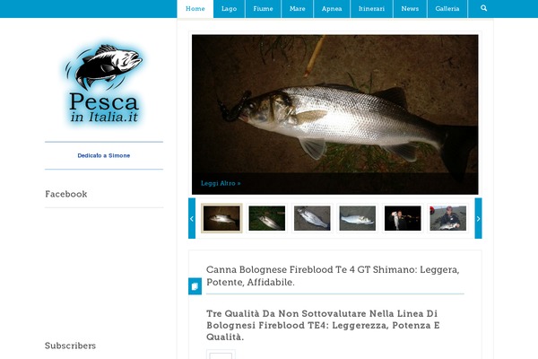 pescainitalia.it site used Charisma