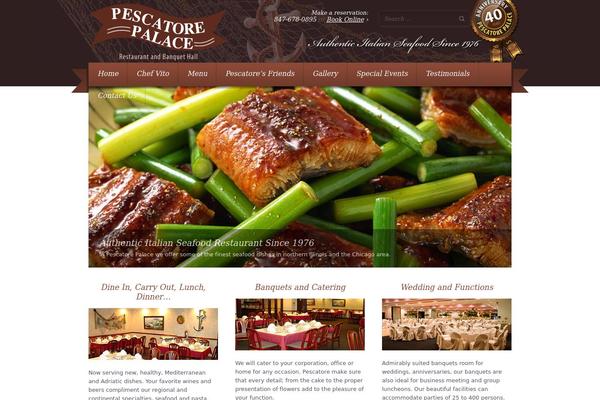 Gusteau theme site design template sample