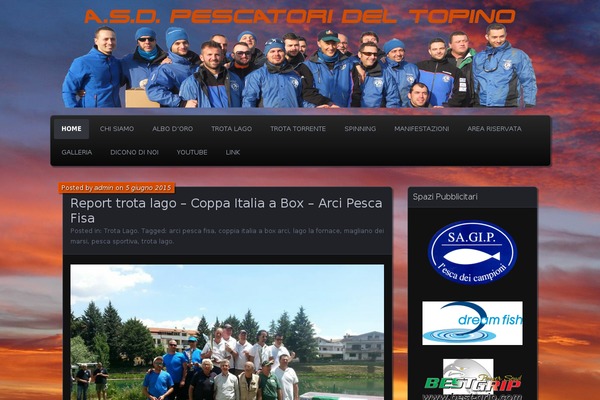 Parament theme site design template sample