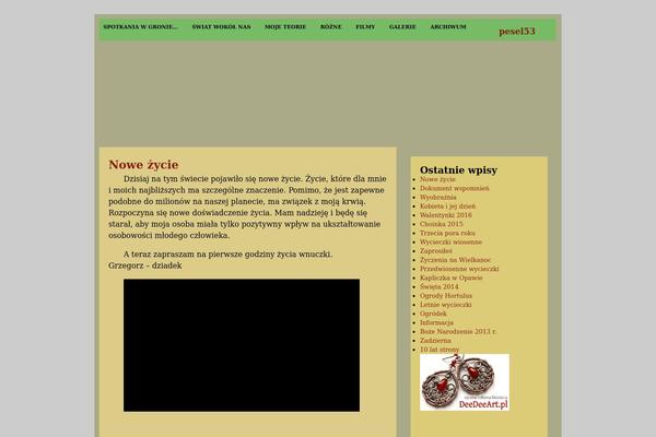 pesel53.pl site used Nowa