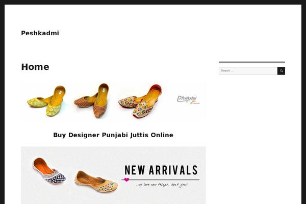 Twenty Sixteen theme site design template sample