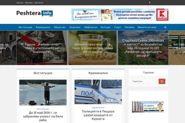 Site using Meks ThemeForest Smart Widget plugin