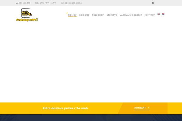 Structure-child theme site design template sample