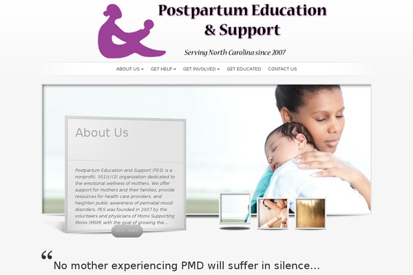 SimplePress theme site design template sample