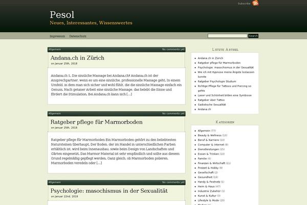 PressPlay theme site design template sample