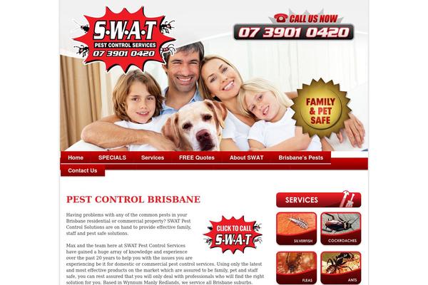 pestcontrolbrisbane.com site used Blinktheme