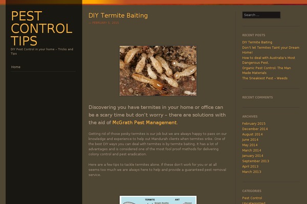 Sunspot theme site design template sample