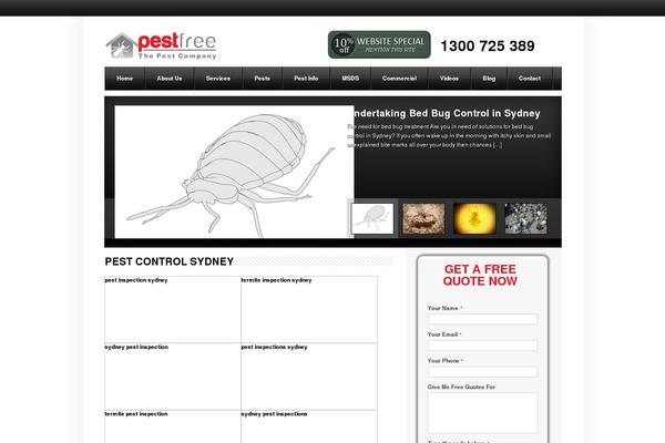 London Live theme site design template sample