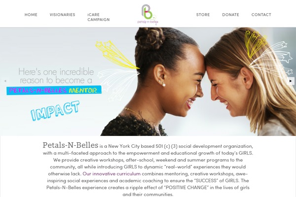petalsnbelles.org site used Fundify