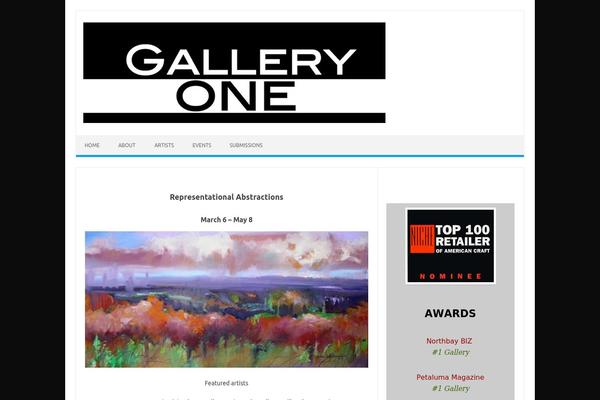 Iconic One theme site design template sample