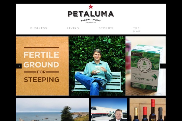 petalumastar.com site used Typographicthemeres