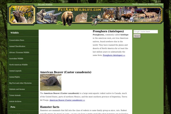 petandwildlife.com site used Alaskan-natives