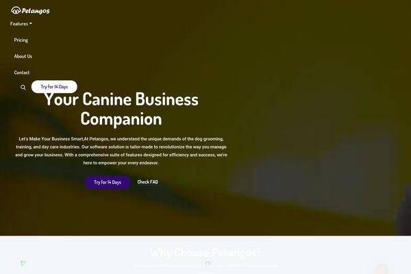 Incubator theme site design template sample