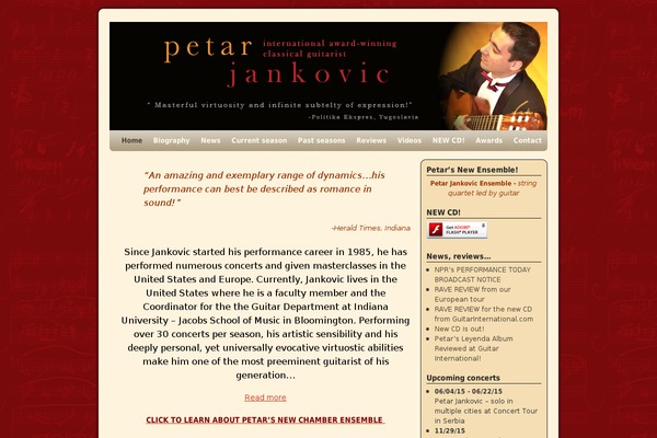 Weaver theme site design template sample