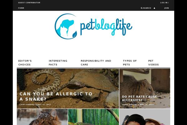 Site using Cresta Social Share Counter plugin