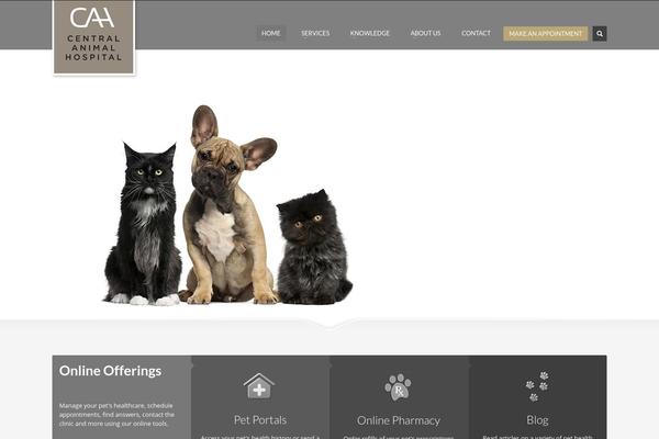 Site using Salient-social plugin