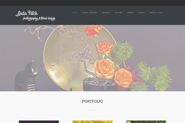 Oshine theme site design template sample