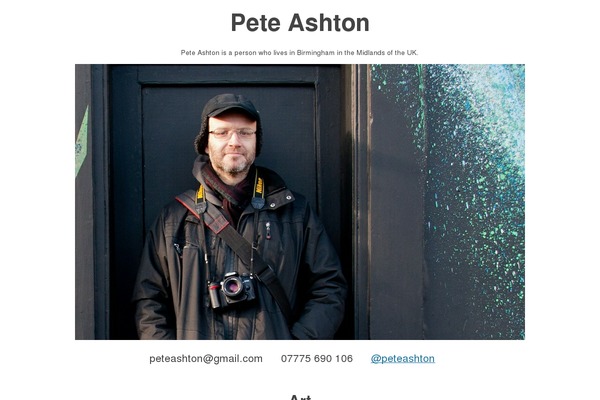 Twenty Nineteen theme site design template sample