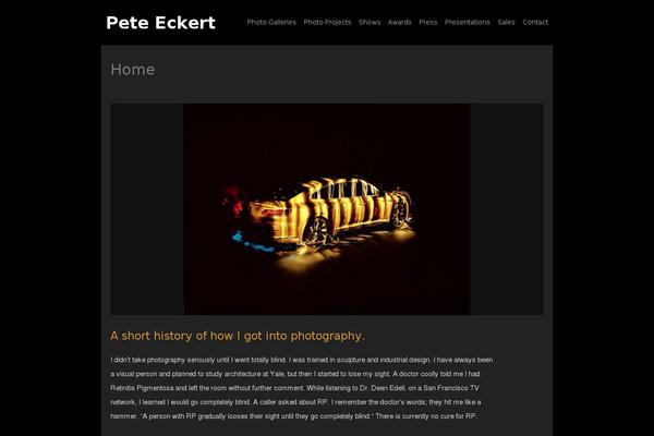 peteeckert.com site used Beans