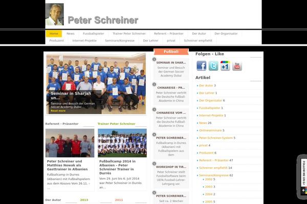 Opinions theme site design template sample