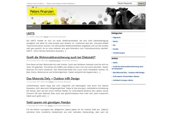 Dodo theme site design template sample