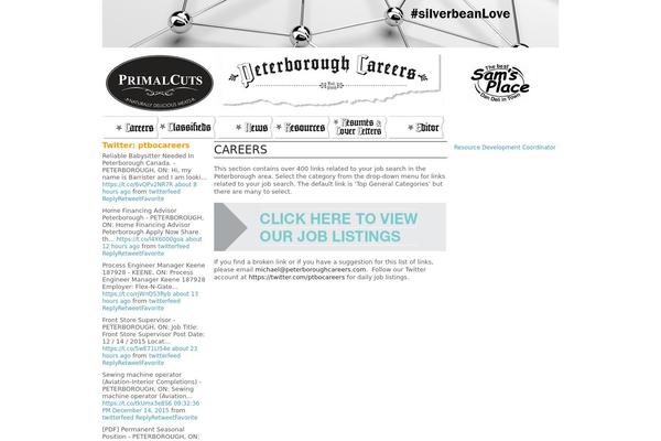 Page theme site design template sample