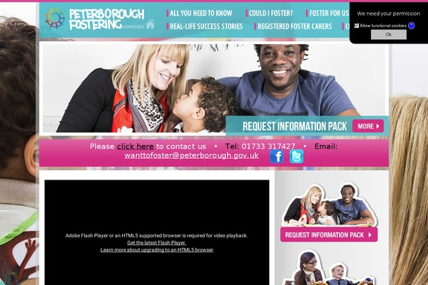 Site using Cookie Opt In plugin