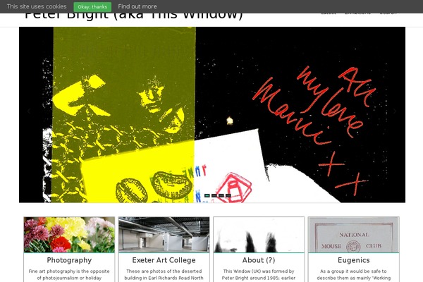 Hathor theme site design template sample