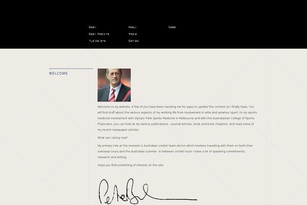 Pb theme site design template sample