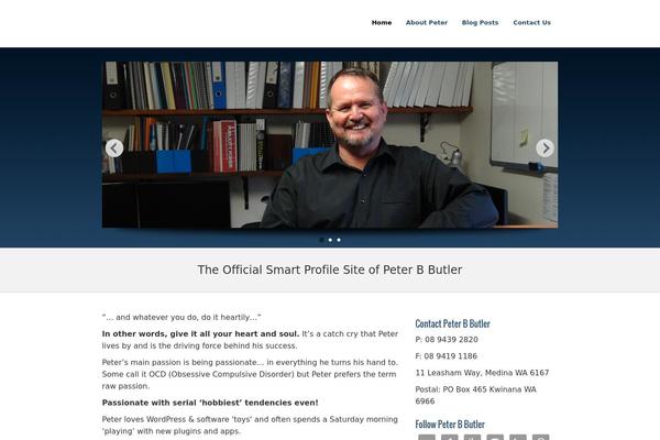 Site using Genesis Dambuster plugin