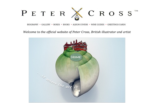 petercrossart.com site used Crosstheme