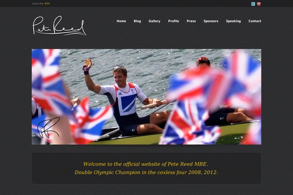 Reaction theme site design template sample