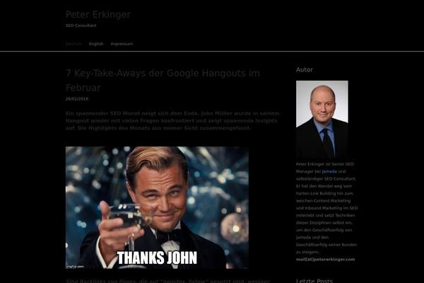 Isola theme site design template sample