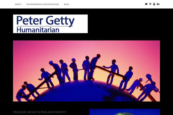 petergetty.net site used Proagencythemeres