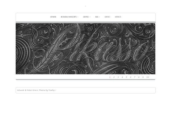 Zenon Lite theme site design template sample