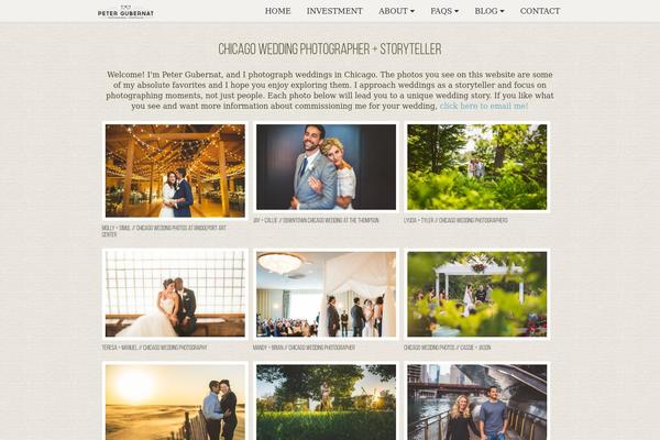 petergubernat.com site used Marriage