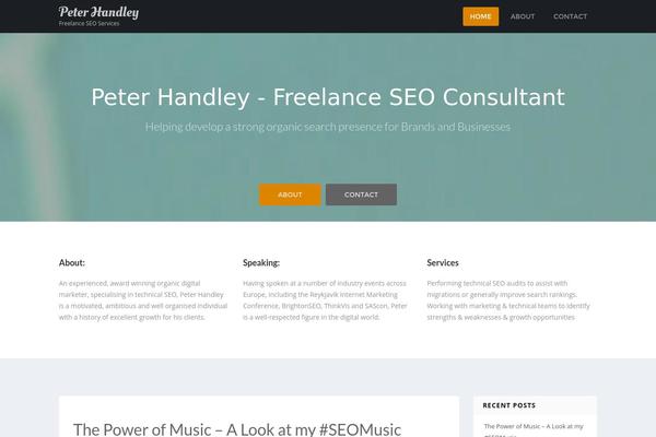 Cannyon theme site design template sample