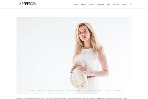 Divi theme site design template sample