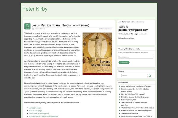 peterkirby.com site used Suffusion-child