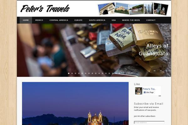 Site using wBounce plugin