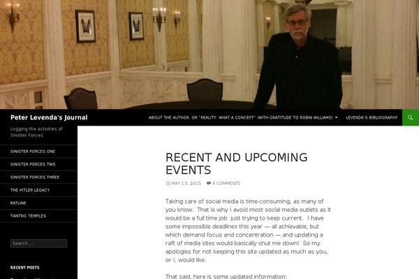 Twenty Fourteen theme site design template sample