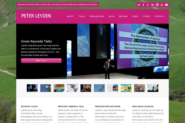 Coherence theme site design template sample
