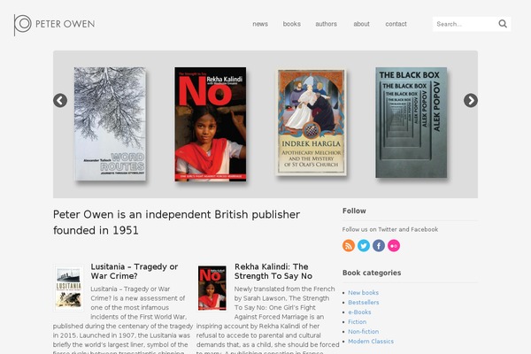 peterowen.com site used Peterowen