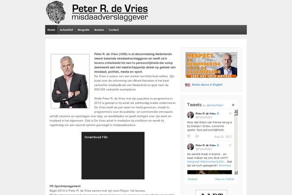 Responsive theme site design template sample