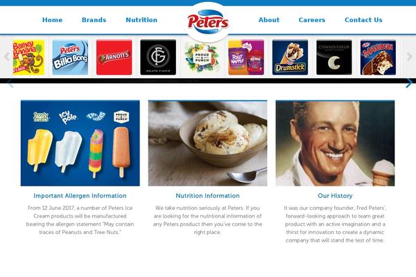 peters theme websites examples
