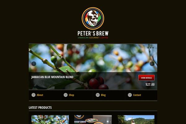 petersbrew.com site used Kauri_wpsc.2.1.4