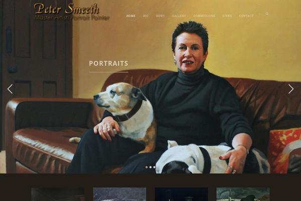 Aurora theme site design template sample