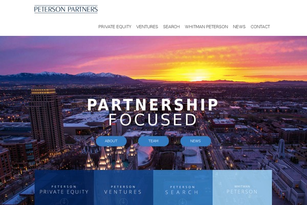 petersonpartnerslp.com site used Peterson_partners