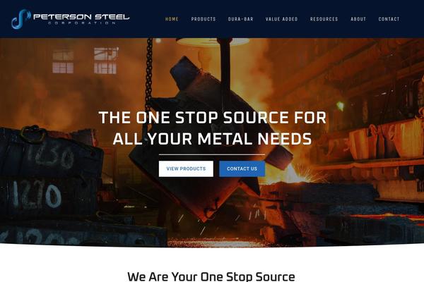 Oshine theme site design template sample