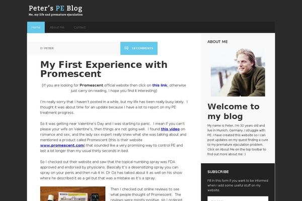 Site using Socialpop plugin